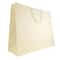 JAM Paper Jumbo Ivory Matte Horizontal Gift Bags, 24ct.